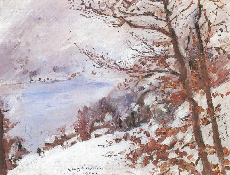 Lovis Corinth Walchensee im Winter